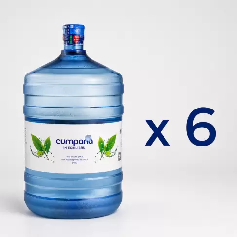 Pachet 6 Ape Cumpana de 19 litri