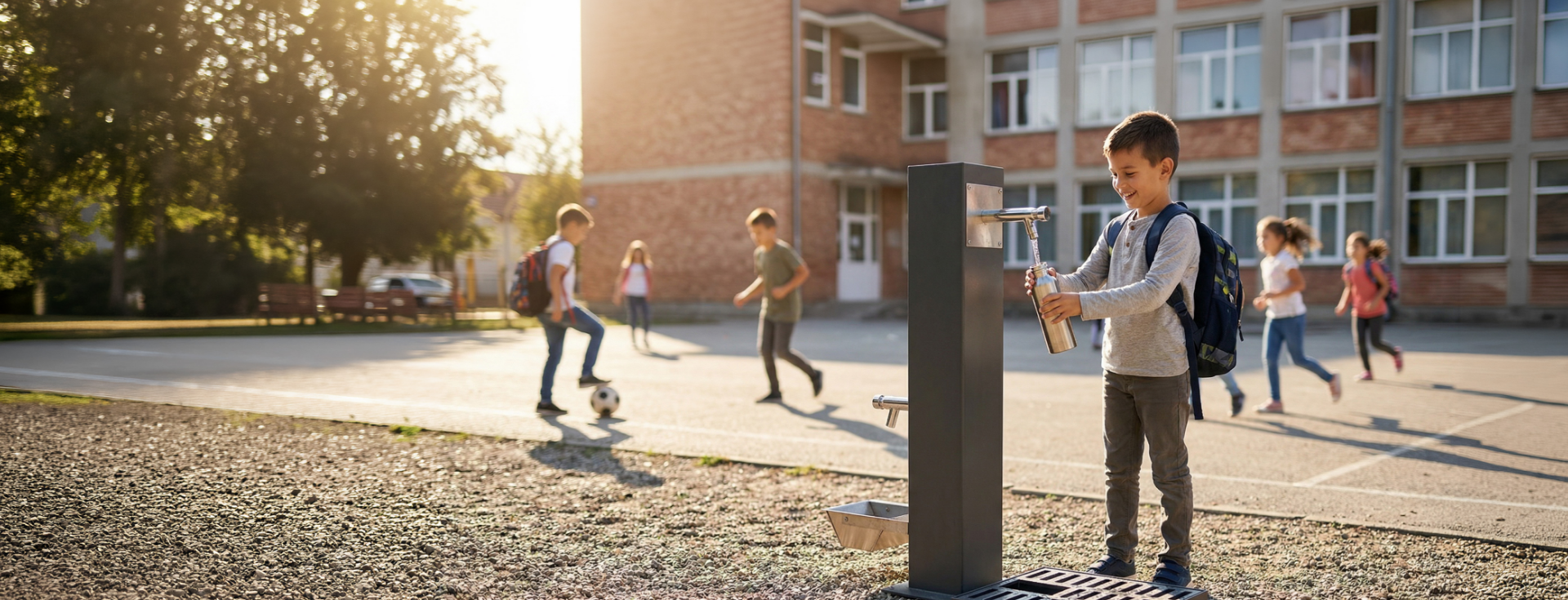 Apă curată și sigură<br />pentru spații publice